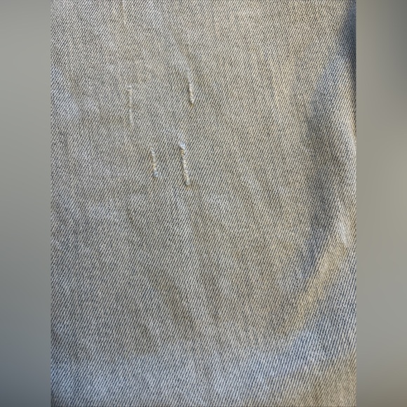 Levi’s 514-1618 Jeans -W 36 L 34 -Zip Up Fly-Light Blue-Straight Leg-Distressed - Picture 2 of 12